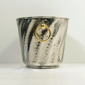 Custom Logo Vintage Color Large Champagne <b>Ice</b> Bowl 8L/12L Luxury Stainless Steel Bar Beer Wine Bottle <b>Cooler</b> Party <b>Ice</b> Bucket - Product Image 2