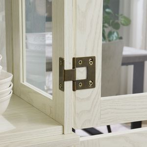 Vetrina Illuminata con Cornice in Legno per Conservare Vino o Giocattoli, o come Elemento Decorativo per Soggiorno - Product Image 6