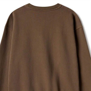 Sweat-shirt pour homme sans capuche, style streetwear, doublure polaire, impression numérique 3D, lavable, en tissu éponge, vêtements d'hiver, fabrication OEM sur mesure - Product Image 5