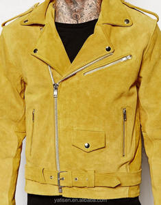 Sheep Skin Winter Outerwear <b>Jackets</b> Hip Hop Stylish <b>Genuine</b> <b>Leather</b> <b>Jacket</b> with Custom Logo - Product Image 3