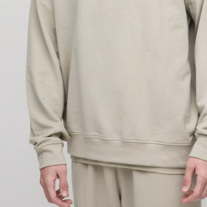 Sweat-shirt en coton surdimensionné pour homme – Look urbain minimaliste - Product Image 4