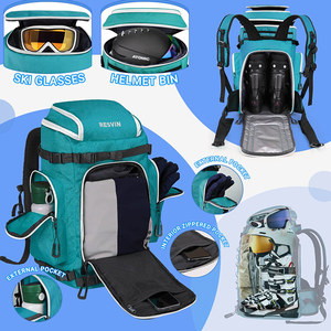 Bolsas para botas de esquí y snowboard para accesorios, mochila de viaje duradera, impermeable, para deportes de invierno al aire libre, gran venta. - Product Image 3