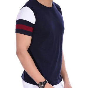 Camiseta de Hombre Talla Grande, Corte Ajustado, Manga Corta, Casual, Deportiva, Moda Urbana, Camisetas de Hombre al por Mayor en Venta - Product Image 3
