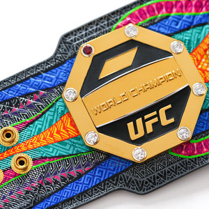 Cinturones de Campeonato de Boxeo, MMA, Judo y Lucha Libre Personalizados de Aleación de Zinc y Cuero PU, Ecológicos, Libres de Níquel, Unisex, de Cintura Alta, Hechos a Medida - Product Image 3