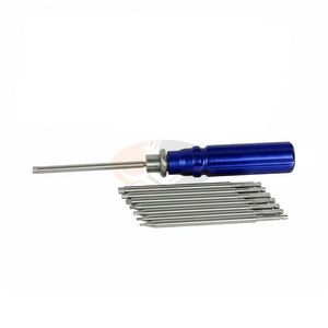 Jeu de tournevis à os avec poignée à accouplement rapide, instruments chirurgicaux orthopédiques professionnels pour la fixation osseuse et les implants - Product Image 2