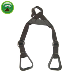 Juegos de estribos de caballo occidental de plástico negro - Product Image 1