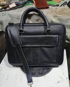 Real Cow Buffalo <b>Leather</b> Brown Color Laptop Bags & Covers Men's Women's Business Gift ideas Customizable <b>Leather</b> Laptop handbags - Product Image 5