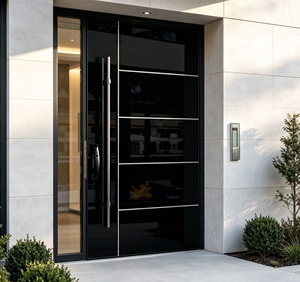 Hand-forged Wrought Iron Entrance Gate Featuring Exquisite Modern Design; Manual Operation Easy Assembly Suitable for Outdoor - Product Image 3