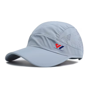 Breathable Perforated Trucker <b>Hat</b> Adjustable Baseball Cap Solid Color Casual Outdoor Adult Cap Sports Travel Custom Logo - Product Image 6