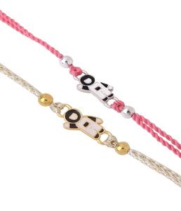 Ensemble Rakhi Astronaute Élégant Fait Main pour Enfants et Frères, Bijoux Ajustables pour Célébration des Frères et Sœurs - Product Image 1