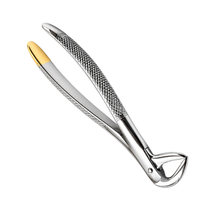 คีมถอนฟันสแตนเลส Blink Surgident BSD-3334 สีเงิน ด้ามจับแบบ Ergonomic พร้อมลายกันลื่น อุปกรณ์ผ่าตัด - Product Image 3
