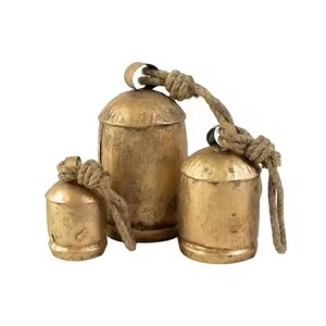Adorno Decorativo de Campana Navideña de Metal para Colgar en el Árbol Festivo - Product Image 3