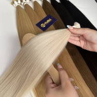 Extensions de cheveux humains vierges vietnamiens, cuticules alignées, en lots, cheveux bruts vietnamiens en vrac, nuances blondes