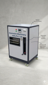 Industrial Hydraulics PVC I Card Fusing/<b>Lamination</b> <b>Machine</b> A3 Format Automatic PLC Control 220V 10-30m/min 320mm Width 250kg - Product Image 2