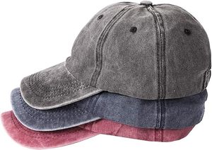 Outdoor Vintage Washed <b>top</b> classic golf baseball unisex caps summer wear casual wear caps in low price - Product Image 5