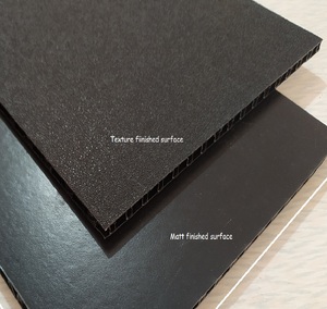 10 mm black textured pp plastic honeycomb <b>panel</b> <b>light</b> weight for flight case durable high quality products iso 9001 2015 - Product Image 4