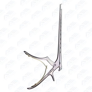 เครื่องมือผ่าตัดกระดูกและข้อแบบสแตนเลส คีมตัดกระดูกแบบมุม 45 องศา Kerrison Rongeur - Product Image 2