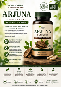Cápsulas Arjuna, Suplemento Herbal, Extracto de Plantas en Cápsulas para Uso Alimentario y Cosmético - Product Image 3