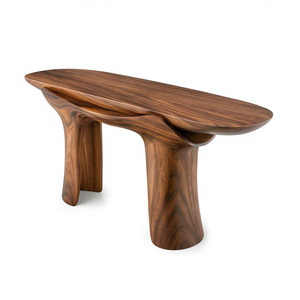 Luxali Modern Contemporary Hotel <b>Console</b> <b>Table</b> Saman Wood Handcraft High-Class Furniture <b>for</b> <b>Entry</b> and Villa - Product Image 3