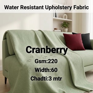 ผ้าหุ้มเบาะทอเรียบกันน้ำ 220GSM กว้าง 60 นิ้ว วัสดุสิ่งทอสำหรับตกแต่งภายในสำหรับเฟอร์นิเจอร์และของตกแต่งบ้าน - Product Image 3