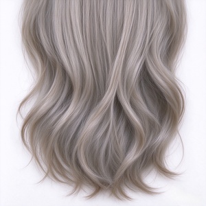Perruque Lace Front en fibre haute température résistante à la chaleur, ondulations lâches et ondulations naturelles pour femmes - Product Image 5