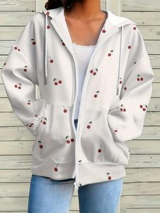 Las mejores sudaderas con capucha para mujer, de invierno, de tejido grueso, con cuello bordado, 100% algodón, ecológicas, antipilling, personalizadas - Product Image 4