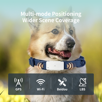 Traceur GPS pour animaux Ai-Thinker : Collier anti-perte pour chien et chat, étanche, suivi sportif, module de positionnement double mode 2G+4G