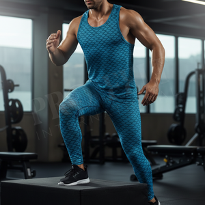 Accepted Private Label Whole Sale Trendy Stylish Quick Dry Breathable Compression leggings Workout Training Football Skinny Pant - Product Image 3