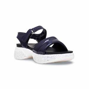 Blue Formal <b>Heeled</b> <b>Sandal</b> PU0303 - Product Image 2