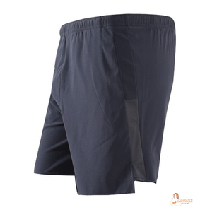 Shorts de sport décontractés 100 % coton en toile tricotée à motif uni, séchage rapide, écologiques, anti-humidité - Product Image 4