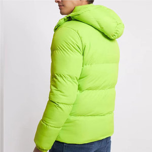 Low MOQ Hot Sale <b>Men</b> Puffer Jacket With Quilted Construction And Comfortable Insulated Filling Puffer Jacket - Product Image 3