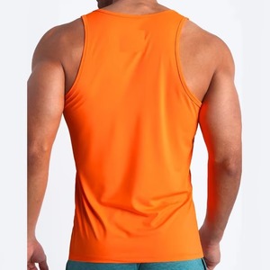 Débardeur tricoté respirant de haute qualité avec logo personnalisé, en coton, sans manches, col en V pour homme, style streetwear, gilet de fitness pour la gym - Product Image 2