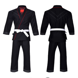 <b>White</b> Judo Gi Uniform 100% Cotton Breathable Lightweight Unisex Adult Martial Arts Wear Regular Fit 140g Black Belt Included - Product Image 3