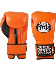 Cowhide Leather Celeto rays Muay Thai Boxing <b>Gloves</b> OEM Professional Adjustable Lace <b>up</b> Wicking UV Protection Custom RL-BS-145 - Product Image 2