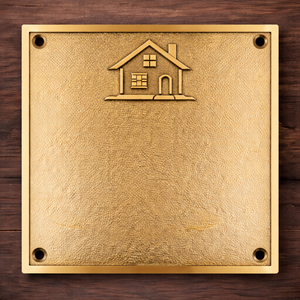 Plaque de porte personnalisée en laiton, plaque d'adresse gravée, panneau de bienvenue décoratif, plaque de porte d'entrée en métal artisanal - Product Image 6