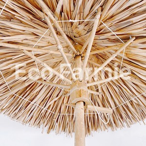 Parasols en feuilles de palmier assemblés, parasols de jardin et de plage, protection solaire extérieure de Eco Farmie - Product Image 4