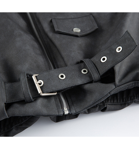 <b>High</b> Quality Casual Biker Black Pu Motorcycle <b>Leather</b> Plus Size Men Jackets Custom Stylish Vegan <b>Leather</b> Jackets for Men - Product Image 6