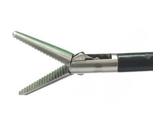 Pinza de agarre recta laparoscópica dentada, instrumentos quirúrgicos reutilizables. - Product Image 1
