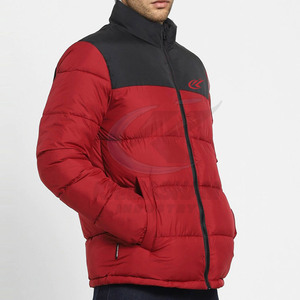 Vestes d'hiver matelassées à col montant personnalisables à prix raisonnable, avec votre propre logo, service OEM, écologiques, respirantes et légères - Product Image 2