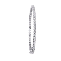 <strong>Best</strong> Price Fashion Jewelry 18K Gold Plated IGI Certified Simple Large Lab Grown Round <strong>Diamond</strong> Vintage <strong>Tennis</strong> <strong>Bracelet</strong>