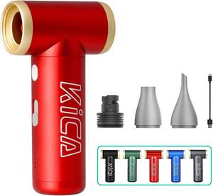High Quality KICA Portable Wireless Jet Fan Turbo Air Blower Rechargeable High Speed Dust <b>Cleaning</b> Tool for Car and Keyboard - Product Image 4