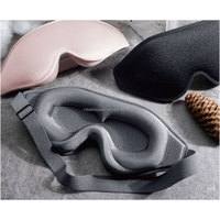 Antifaz 3D de Espuma Viscoelástica Contorneada 25x10cm 100% Bloqueo de Luz Antifaz con Peso para Yoga y Meditación Compatible con Alivio de Presión para las Cuatro Estaciones