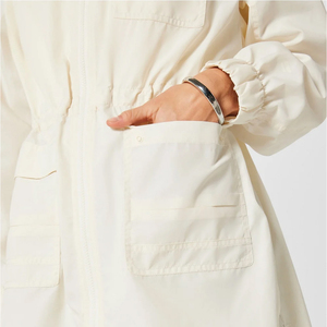 2026 Best <b>Lightweight</b> Women's Autumn Windbreaker <b>Jacket</b> Custom Design Waterproof Polyester/Nylon Stand Collar Knitted - Product Image 2