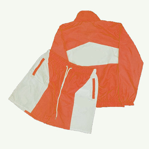 Men's Nylon Shorts <b>Sets</b> Casual Zip Up Flexible Bottom <b>Mesh</b> Lined Spring Summer Unisex <b>Two</b> <b>Piece</b> Windbreaker Shorts <b>Sets</b> OEM - Product Image 6