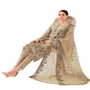 ชุดเดรสชีฟองสุดหรูคอลเลคชั่นผ้าชีฟอง3ชิ้นสำหรับงานเทศกาลงานแต่งงานและงานแต่ง - Product Image 1