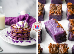 MÁS VENDIDO Harina de Ñame Violeta Deshidratada a Base de Plantas, Polvo de Camote Morado Deshidratado de Baja Humedad para Decoración de Pasteles Ecológicos 1kg - Product Image 4