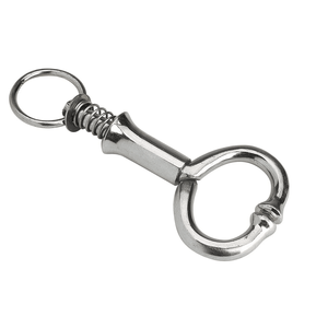 Sujetador Nasal Veterinario de Acero Inoxidable con Resorte Espiral Largo para Ganado - Product Image 3