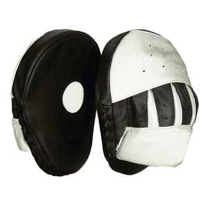 Custom Logo Focus Pads With Lightweight Design And Breathable Inner Lining Curved Target Pads With Soft <b>Foam</b> <b>Padding</b> - Product Image 1