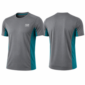 Camiseta Deportiva Personalizada para Hombre, Corte Atlético con Paneles de Malla - Ideal para Gimnasio, Running y Entrenamiento Crossfit - Product Image 1