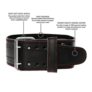 Weightlifting Power Belt Durable <b>Strength</b> <b>Training</b> Belt Wide Core Support Belt for Heavy Lifting OEM Wholesale - Product Image 3
